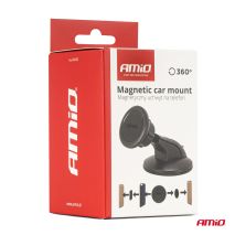 ΒΑΣΗ ΣΤΗΡΙΞΗΣ ΚΙΝΗΤΟΥ ΜΑΓΝΗΤΙΚΗ ΓΙΑ ΤΖΑΜΙ 360° AMIO - 1 τεμ. Auto Moto Tyres 