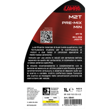 ΛΑΔΙ MOTO M2T PRE-MIX MIN ΟΡΥΚΤΕΛΑΙΟ SCOOTER ΓΙΑ ΔΙΧΡΟΝΟΥΣ ΚΙΝΗΤΗΡΕΣ 1L  LAMPA - 1 ΤΕΜ. Auto Moto Tyres 