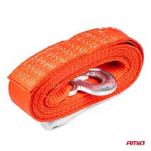 ΙΜΑΝΤΑΣ ΡΥΜΟΥΛΚΗΣΗΣ TOW ROPE H+U 60mm 7000KG ΚΟΚΚΙΝΟ AMIO - 1 τεμ. Auto Moto Tyres 