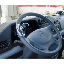 ΤΕΜΠΕΛΗΣ ΤΙΜΟΝΙΟΥ ΜΑΥΡΟ ΧΡΩΜΑ STEERING WHEEL KNOB Auto Moto Tyres 