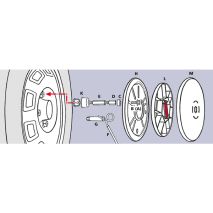ΑΝΤΑΠΤΟΡΑΣ 19mm ΓΙΑ SPIKES SPIDER Auto Moto Tyres 