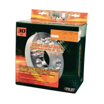 ΑΠΟΣΤΑΤΕΣ ΠΡΟΣΘΗΚΕΣ ΤΡΟΧΩΝ 4X4 30 mm M33 ΚΑΡΕ 6 X 139 mm ΚΕΝΤΡΟ 67,1 mm ΠΑΣΟ ΣΠΕΙΡΩΜΑΤΟΣ 12 x 1,5 ΜΕ ΧΕΙΛΑΚΙ ΓΙΑ MITSUBISHI - 2 ΤΕΜ. Auto Moto Tyres 