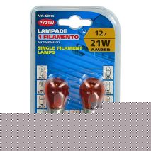 ΛΑΜΠΑΚΙ 12V/PY21W BAU15s Auto Moto Tyres 