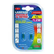 ΛΑΜΠΑΚΙΑ ΨΕΙΡΕΣ Τ5 12V/1.2W W2x4.6d Auto Moto Tyres 