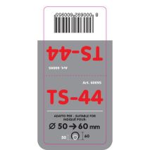 ΑΚΡΟ ΕΞΑΤΜΙΣΗΣ TS-44 Φ 50-60mm - ΣΤΡΟΓΓΥΛΟ ΛΟΞΟ Auto Moto Tyres 