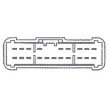 Διακόπτης Παραθύρων ανοικτόχρωμος για HONDA CIVIC 01-05 / CR-V 02-06 / FIT 04-07 / JAZZ 04-07 20 επαφών Auto Moto Tyres 