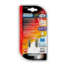 T10 W5W 12V W2,1x9,5d 180lm HYPER-LED 18 ΛΕΥΚΟ (CAN-BUS- ΔΙΠΛΗΣ ΠΟΛΙΚΟΤΗΤΑΣ-ΚΑΡΦΩΤΟ) BLISTER 2ΤΕΜ. Auto Moto Tyres 