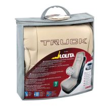 ΚΑΛΥΜΜΑ ΚΑΘΙΣΜΑΤΟΣ ΦΟΡΤΗΓΟΥ LOLITA ΚΡΕΜ (CREAM) ΔΕΡΜΑΤΙΝΗ/ΠΟΛΥΕΣΤΕΡΙΚΟ 1ΤΕΜ. Auto Moto Tyres 