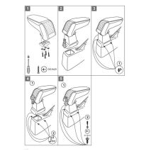 ΤΕΜΠΕΛΗΣ ΑΥΤΟΚΙΝΗΤΟΥ ARMSTER S ΓΙΑ CITROEN C4 2004-2011  ΣΕ ΜΑΥΡΟ ΧΡΩΜΑ RATI - 1 ΤΕΜ. Auto Moto Tyres 