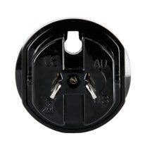 ΑΝΤΑΠΤΟΡΑΣ ΠΡΙΖΑΣ ΡΕΥΜΑΤΟΣ ΤΕΤΡΑΠΛΟΣ (EU-UK-AUS-USA) TRAVEL MATE ΤΑΞΙΔΙΟΥ ΕΩΣ 10Α LAMPA - 1 TEM. Auto Moto Tyres 