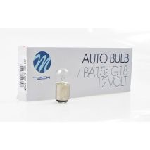 R5W G18 12V BA15d ΔΙΠΟΛΙΚΟ STANDARD ΑΛΟΓΟΝΟΥ M-TECH - 10ΤΕΜ Auto Moto Tyres 