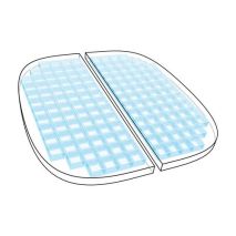 ΜΑΞΙΛΑΡΙ ΚΑΘΙΣΜΑΤΟΣ ΑΝΑΔΙΠΛΟΥΜΕΝΟ ΜΕ GEL ERGO SEAT TRAVEL Auto Moto Tyres 