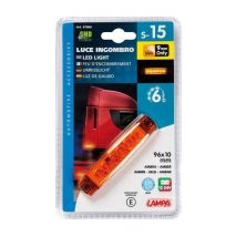 ΦΩΣ ΟΓΚΟΥ 6LED ΠΟΡΤΟΚΑΛΙ 12/24V 96mm ΑΔΙΑΒΡΟΧΟ 1ΤΕΜ. Auto Moto Tyres 