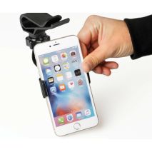 ΒΑΣΗ ΚΙΝΗΤΟΥ ΓΙΑ ΗΛΙΑΣΤΡΟ VISOR SNAP 55-80mm SILVER LINE Auto Moto Tyres 