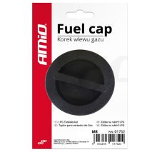 ΠΛΑΣΤΙΚΗ ΤΑΠΑ ΚΑΥΣΙΜΟΥ LPG (ΥΓΡΑΕΡΙΟ) ΜΕ ΣΠΕΙΡΩΜΑ Μ8 AMiO - 1 ΤΕΜ. Auto Moto Tyres 