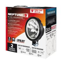ΠΡΟΒΟΛΕΑΣ NEPTUNE 9'' 12/24V-H7 ΚΑΡΦΙ ΜΕ T10 W5W ΘΕΣΕΩΣ ΣΤΡΟΓΓΥΛΟΣ 220mm 1ΤΕΜ. Auto Moto Tyres 
