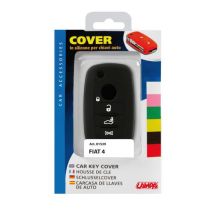 TYPE-4 ΚΑΛΥΜΜΑ ΚΛΕΙΔΙΩΝ ΣΙΛΙΚΟΝΗΣ ΜΑΥΡΟ ΧΡΩΜΑ  ΓΙΑ FIAT 1ΤΕΜ. Auto Moto Tyres 