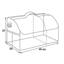 ΤΣΑΝΤΑ ORGANIZER ΠΟΡΤ ΜΠΑΓΚΑΖ TRUNK ORGANIZER ΑΔΙΑΒΡΟΧΟ (M) 2 ΘΕΣΕΩΝ+4 ΤΣΕΠΕΣ (49x30 cm) Auto Moto Tyres 