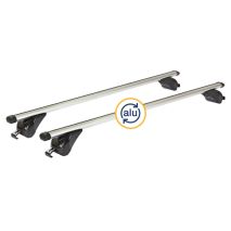 ΜΠΑΡΕΣ ΟΡΟΦΗΣ ΑΛΟΥΜΙΝΙΟΥ ΜΕ ΚΛΕΙΔΑΡΙΑ KING1 112 CM Κ39 (FLUSH RAILING) - 2 ΤΕΜ. Auto Moto Tyres 