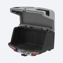 ΜΠΑΓΚΑΖΙΕΡΑ ΚΟΤΣΑΔΟΡΟΥ 400 LT TOWBOX V3 CLASSIC GREY (ΓΚΡΙ) ΜΕ LED ΦΑΝΑΡΙΑ Auto Moto Tyres 