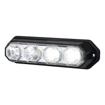 ΦΩΣ ΠΡΟΣΘΕΤΟ ΕΜΠΡΟΣ 2 ΛΕΙΤΟΥΡΓΙΩΝ (ΘΕΣΗΣ-ΦΛΑΣ) 12/24V HOR78A 4LED (2 ΛΕΥΚΑ + 2 ΠΟΡΤΟΚΑΛΙ) 121x32mm Auto Moto Tyres 