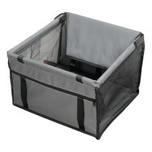 ΕΙΔΙΚΟ ΚΑΘΙΣΜΑ (ΚΟΥΤΙ) ΑΥΤΟΚΙΝΗΤΟΥ ΓΙΑ ΣΚΥΛΟ CAR PETS KENNEL (S) 40x32x25cm ΜΕ ΛΟΥΡΙ ΔΕΣΙΜΑΤΟΣ ΤΟΥ ΚΟΛΑΡΟΥ Auto Moto Tyres 