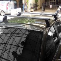 KIT ΜΕ ΜΠΑΡΕΣ ΟΡΟΦΗΣ ΓΙΑ TOYOTA AURIS / COROLLA E210 HTB / TOURING SPORTS 5D 2018+ ΑΛΟΥΜΙΝΙΟΥ TEMA MENABO (AL1-3360-FIX048G)-2 ΤΕΜ. Auto Moto Tyres 