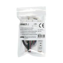 ΑΝΤΑΛΛΑΚΤΙΚΗ ΦΙΣΑ CONNECT-3 ΜΕ 4PIN 16 cm ΓΙΑ ΤΑΙΝΙΑ RGB ΜΕ ΤΗΛΕΧΕΙΡΙΣΜΟ 3 ΤΕΜ. Auto Moto Tyres 