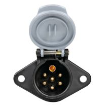 ΠΡΙΖΑ ΚΟΤΣΑΔΟΡΟΥ ΜΕ ΑΣΗΜΙ ΚΑΠΑΚΙ 24S 24V 7PIN ISO 3731 ΑΡΣΕΝΙΚΗ Auto Moto Tyres 