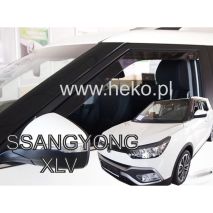 ΑΝΕΜΟΘΡΑΥΣΤΕΣ ΓΙΑ SSANGYONG TIVOLI / XLV 5D 2015+ ΖΕΥΓΑΡΙ ΑΠΟ ΕΥΚΑΜΠΤΟ ΦΙΜΕ ΠΛΑΣΤΙΚΟ HEKO - 2 ΤΕΜ. Auto Moto Tyres 