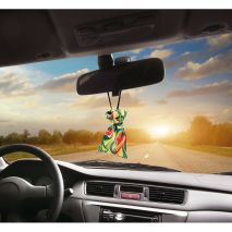 ΑΡΩΜΑΤΙΚΟ ΣΕ ΠΟΥΓΚΙ ΠΟΛΥΧΡΩΜΟ ΓΙΑ ΚΑΘΡΕΠΤΗ BLACK 8cm Auto Moto Tyres 