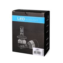H1 LED SET C6 9-32V 6.500K 10.000lm 4 X 10W ΛΑΜΠΑ ΜΕ COB EPISTAR 1021 LED ΚΑΙ ΑΝΕΜΙΣΤΗΡΑΚΙ M-TECH - 2 ΤΕΜ. Auto Moto Tyres 