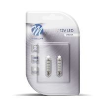 ΛΑΜΠΑΚΙΑ ΠΛΑΦΟΝΙΕΡΑΣ C5W/C10W 12V 0,96W SV8,5 41mm CAN-BUS LED 4xSMD5050 PREMIUM ΜΠΛΕ BLISTER 2ΤΕΜ. Auto Moto Tyres 