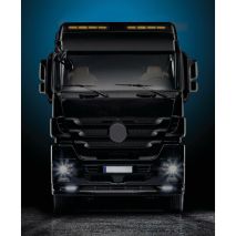 ΠΡΟΒΟΛΕΑΣ PLUTON 10>30V 72LED 120W 10.800lm 2 ΧΡΗΣΕΩΝ (ΚΑΡΦΙ LED & ΘΕΣΕΩΣ ΠΟΡΤΟΚΑΛΙ) 559x89cm 1ΤΕΜ. Auto Moto Tyres 