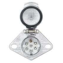 ΠΡΙΖΑ ΚΟΤΣΑΔΟΡΟΥ ΜΕΤΑΛΛΙΚΗ ΑΣΗΜΙ 24S 24V 7PIN ISO 3731 Auto Moto Tyres 