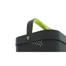 ΚΑΛΑΘΙ ΜΕΤΑΦΟΡΑΣ ΠΡΟΙΟΝΤΩΝ RATI ΠΛΑΣΤΙΚΟ ΜΕ ΑΝΤΙΟΛΙΣΘΗΤΙΚΗ ΒΑΣΗ 21L 12kg max ΜΕ ΛΑΒΗ 438x292x315mm Auto Moto Tyres 