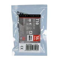 T10 W5W 24V W2,1x9,5d 10x28mm 55lm 8SMDx3chips LED ΛΕΥΚΟ ( CAN-BUS / ΔΙΠΛΗΣ ΠΟΛΙΚΟΤΗΤΑΣ) 20ΤΕΜ. Auto Moto Tyres 