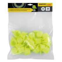 ΚΑΠΑΚΙΑ ΔΕΙΚΤΕΣ ΠΑΞΙΜΑΔΙΩΝ / ΜΠΟΥΛΟΝΙΩΝ 33mm DUSTITE ΓΙΑ ΟΠΤΙΚΟ ΕΛΕΓΧΟ ΧΑΛΑΡΩΣΗΣ & ΞΕΒΙΔΩΜΑΤΟΣ 20ΤΕΜ. Auto Moto Tyres 