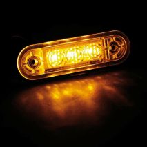 ΦΩΣ ΟΓΚΟΥ 3LED ΠΟΡΤΟΚΑΛΙ SMD 12/24V 85mm LAMPA - 20ΤΕΜ. Auto Moto Tyres 