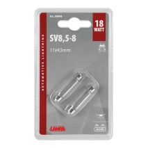 ΛΑΜΠΑΚΙΑ ΠΛΑΦΟΝΙΕΡΑΣ 24V 18W SV8,5-8 11x43mm STANDARD ΑΛΟΓΟΝΟΥ LAMPA - 2 ΤΕΜ. Auto Moto Tyres 