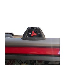 KIT ΜΕ ΜΠΑΡΕΣ ΟΡΟΦΗΣ ΓΙΑ CITROEN C4 GRAND PICASSO ΜΕ ΗΛΙΟΡΟΦΗ/FLUSH RAILS (Y8050223+YK774W) FLUSH BLACK BAR YAKIMA Auto Moto Tyres 