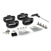 ΒΑΣΗ ΣΚΙ ΟΡΟΦΗΣ 6 ΖΕΥΓΑΡΙΑ ΣΚΙ/4 SNOWBOARD ΑΛΟΥΜΙΝΙΟΥ ΜΑΥΡΗ ΜΕ ΚΛΕΙΔΙ PRO-SLIDER EVO PS-60 Auto Moto Tyres 