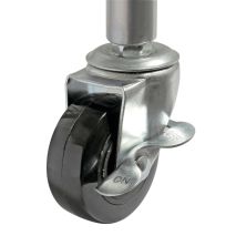 ΤΡΟΛΕΙ ΜΕΤΑΦΟΡΑΣ ΜΕ 3 ΡΑΦΙΑ (40x28cm) & 4 ΡΟΔΑΚΙΑ ΜΕ STOP ΜΕΤΑΛΛΙΚΟ 77x32cm  LAMPA - 1 TEM. Auto Moto Tyres 