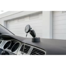 Μαγνητική Βάση Στήριξης Κινητού Mag Wireless Orbit της σειράς Optiline για Ταμπλό και Παρμπρίζ Αυτοκινήτου ή Λείες Επίπεδες Επιφάνειες με δυνατότητα ασύρματης φόρτισης Max Power 15W, 15 μαγνήτες και 2 αυτοκόλλητα, μεταλλικά δακτυλίδια Auto Moto Tyres 