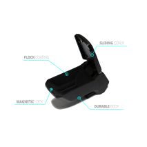 ΤΕΜΠΕΛΗΣ ΜΑΥΡΟΣ ΜΕ ΜΕΤΑΛΛΙΚΗ ΒΑΣΗ (5600-K1+KLC-UNV-SY) ΓΙΑ DACIA DOKKER 2010+ S-Dizayn - 2 Τεμ. Auto Moto Tyres 