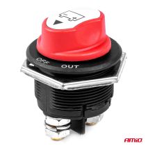 ΔΙΑΚΟΠΤΗΣ POWER-OFF ΓΕΝΙΚΟΥ ΡΕΥΜΑΤΟΣ ΜΠΑΤΑΡΙΑΣ 12>32V max200A preak1000A 3 ΛΕΙΤΟΥΡΓΙΩΝ ΑΜΙΟ - 1 ΤΕΜ. Auto Moto Tyres 