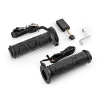 ΧΕΡΟΥΛΙΑ MOTO ΘΕΡΜΑΙΝΟΜΕΝΑ 12V HEATED GRIPS EASY ΜΑΥΡΑ 4 ΕΠΙΠΕΔΩΝ ΘΕΡΜΑΝΣΗΣ LAMPA - 2 ΤΕΜ. Auto Moto Tyres 
