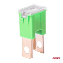 ΑΣΦΑΛΕΙΕΣ JapVal PAL O ΑΡΣΕΝΙΚΕΣ 40A ΣΕ ΠΡΑΣΙΝΟ ΧΡΩΜΑ AMIO - 2 Τεμ. Auto Moto Tyres 