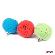 ΒΟΥΡΤΣΑΚΙΑ ΓΥΑΛΙΣΜΑΤΟΣ ΖΑΝΤΩΝ ΣΤΡΟΓΓΥΛΑ 75mm ΓΙΑ ΔΡΑΠΑΝΟ AMIO - 3 Τεμ. Auto Moto Tyres 