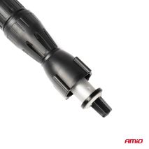 ΒΟΥΡΤΣΑ ΠΛΥΣΙΜΑΤΟΣ ΜΕ ΤΗΛΕΣΚΟΠΙΚΟ ΚΟΝΤΑΡΙ 97-160cm & ΑΝΤΑΠΤΟΡΑ ΓΙΑ ΠΑΡΟΧΗ ΝΕΡΟΥ​ ΑMiO - 1 TEM. Auto Moto Tyres 